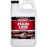 Roebic K-97-H-3 Main Line Cleaner, Exclusive Biodegradable Bacteria Digests Paper, Fats, and Grease in Sewer and Septic Systems, 64 Ounces