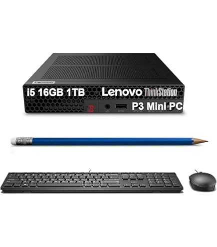 Amazon.com: Lenovo ThinkStation P3 Tiny Workstation, Intel Core i9