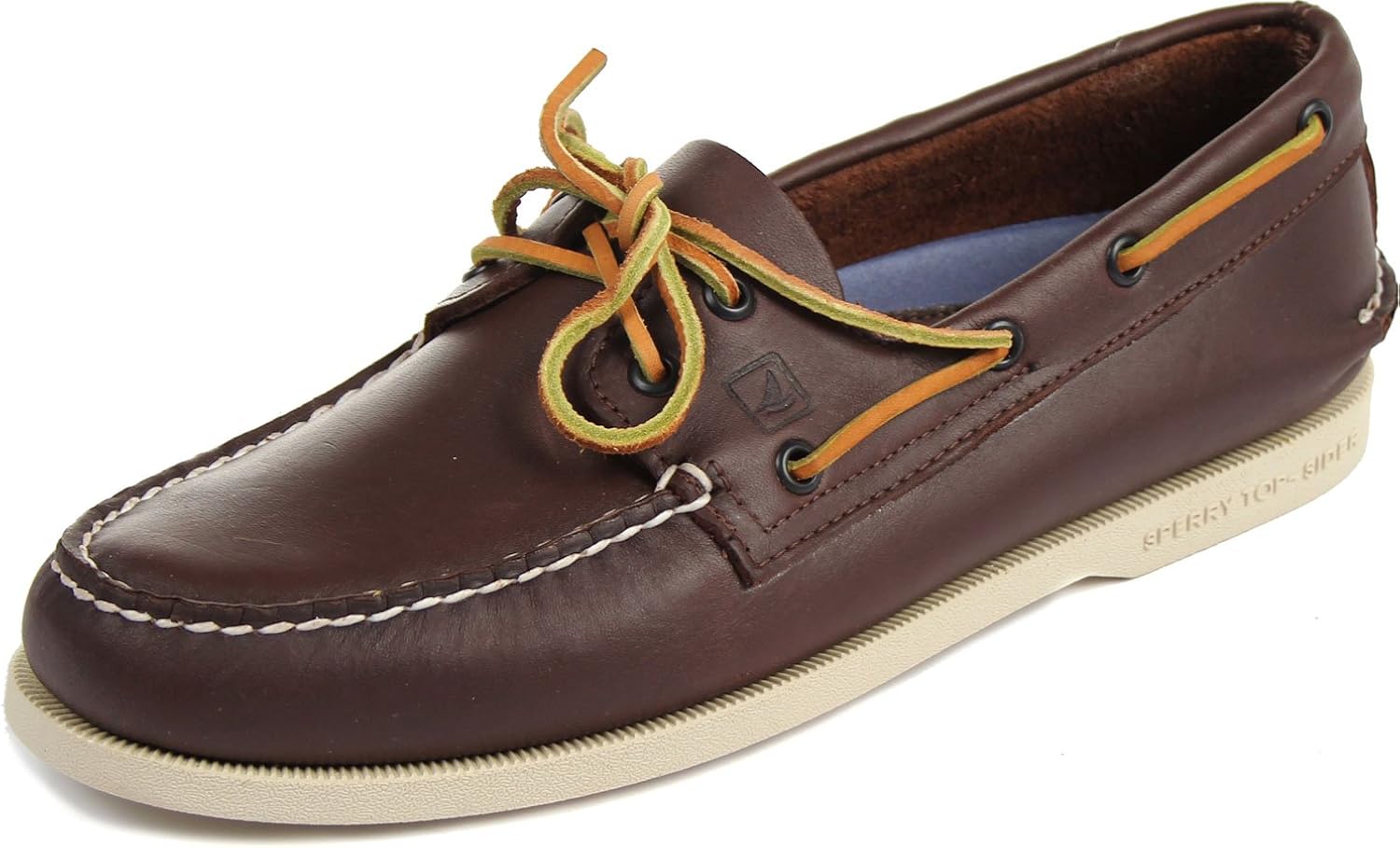 Sperry Men's O 2Eye Boating Shoes, Brown W White Sole, 14.5 UK Amazon