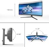 Philips Evnia 34M2C6500 34 Inch OLED Curved Gaming Monitor 3440x1440 175Hz view 5