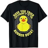 Programmer Rubber Duck for Coding Debugging T-Shirt