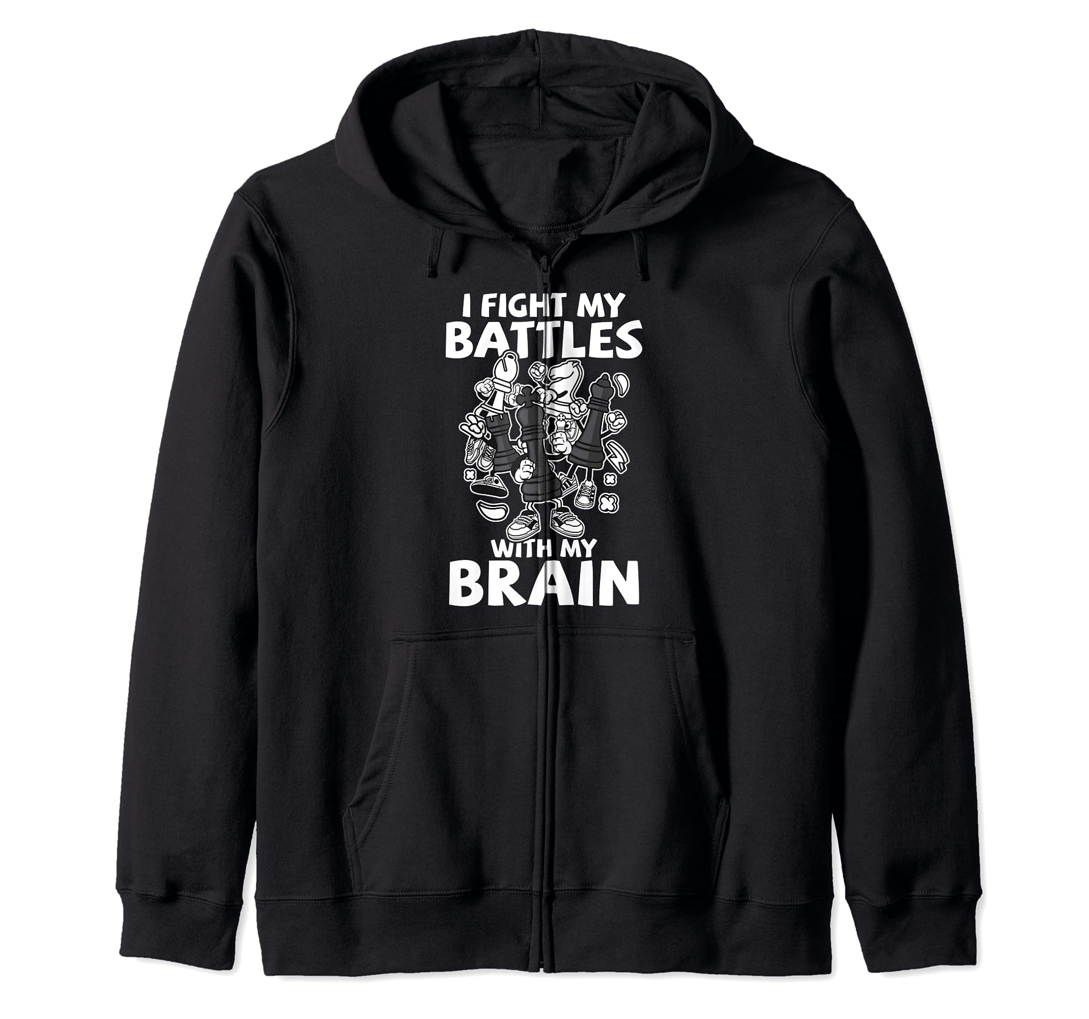 Chess Player Chess Lover Zip Hoodie