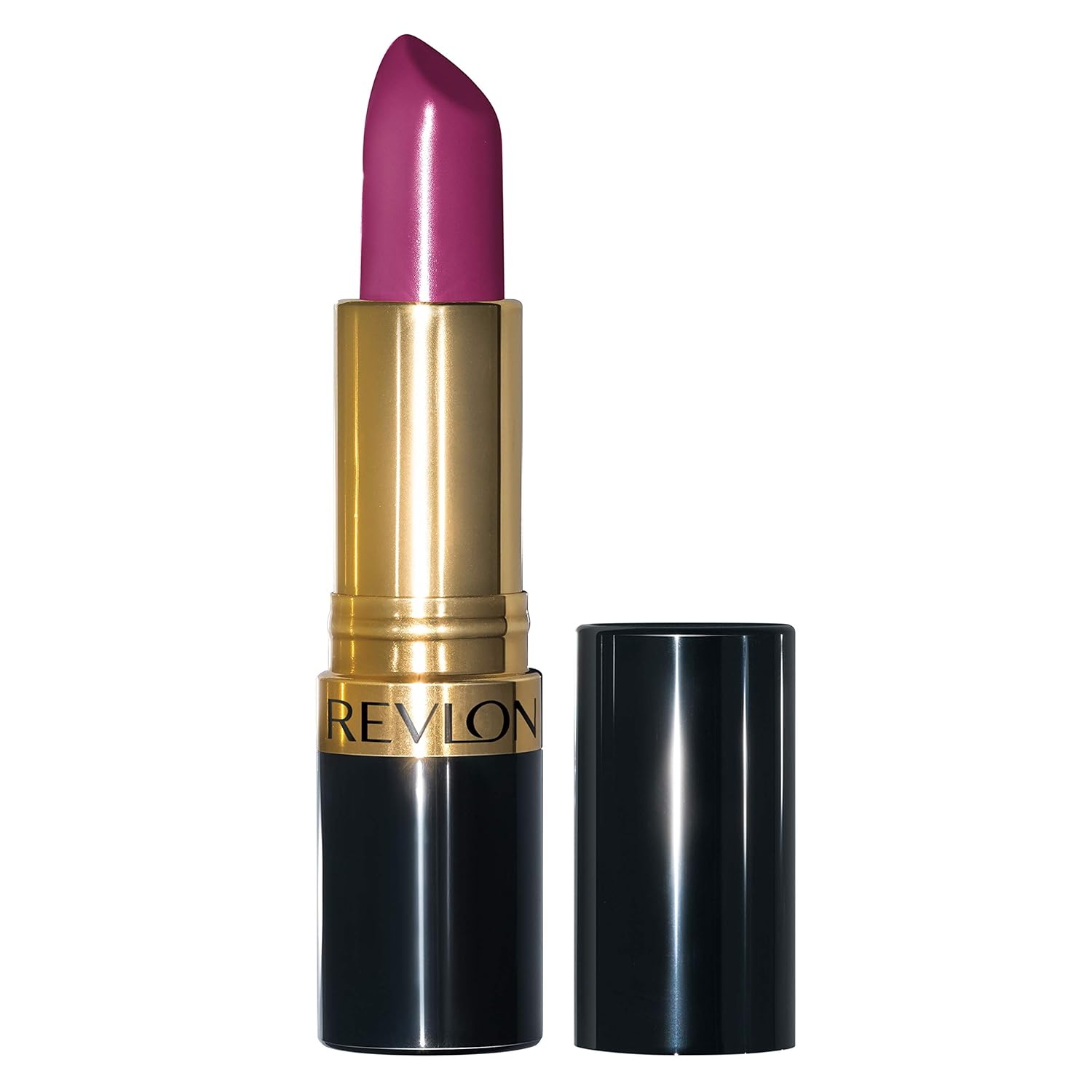 Revlon Super Lustrous Lipstick with Vitamin E and Avocado Oil, Cream Lipstick in Purple, 771 Berry Crush