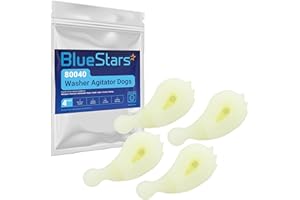 BlueStars 4 Packs 80040 Washer Agitator Dogs - Heavy Duty - Compatible with Whirlpool & Kenmore Washers - Replaces 285612 285770 3366877 387091 80040VP AP3119063 EA388034 ER80040 LP338 PS388034