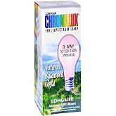 Chromalux Lumiram Full Spectrum 3 Way 50/100/150 Watts Frosted Light Bulb