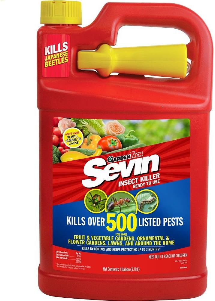 Sevin 100530116 Gardentech Ready to Use Insect Killer, 1 Gallon RTU, White