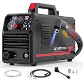 YESWELDER CUT-65DS PLUS Plasma Cutter, 4-in-1 Non-HF Pilot Arc, 110/220V | Plate Cutting, Grid Cutting, Gouging, and Marking Versatility, ETL Certified, IP21 Rating, Overload and Overheat Protection