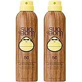 Sun Bum Original SPF 50 Sunscreen Body Spray - Broad Spectrum Moisturizing Sunscreen with Vitamin E - Hawaii 104 Act Complian