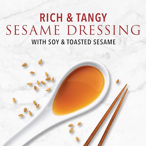 P.F. CHANG’S HOME MENU SALAD DRESSING, CREAMY SESAME 16 FL OZ.