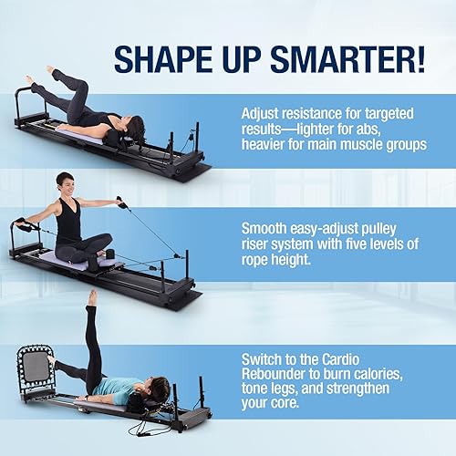 AeroPilates Reformer 4420 Plus Floor Mat Pilates Reformer