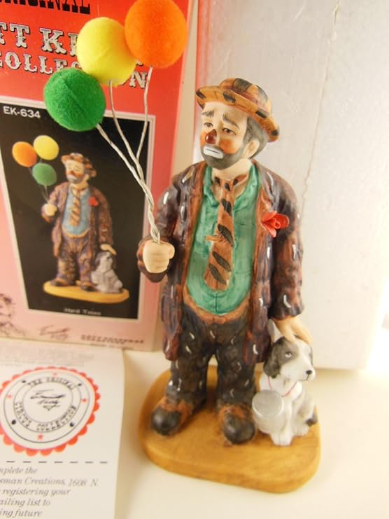Emmett Kelly Figurine Original Circus Collection EK634 Hard Times