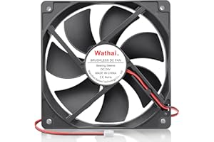 Wathai 120x120x25mm 120mm 24v Case Fan PC Cooling DC Brushless Motor Fan High Airflow