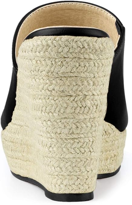 espadrille mules wedge