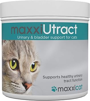 Maxxicat Maxxiutract Formule Canneberge Complement Alimentaire Urinaire Pour Des Chats Supplement Felin Pour Le Controle De La Vessie Et La Sante Des Voies Urinaires Poudre 60 G Amazon Fr Animalerie