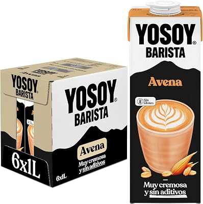 Yosoy barista aveia para café - (caixa 6x1l) 6000 ml