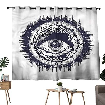 Amazon Com Brandosn Window Darkening Curtains Grommet Curtain