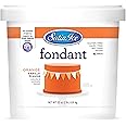 Satin Ice Fondant for Cake Decorating, Orange (2 Pound)