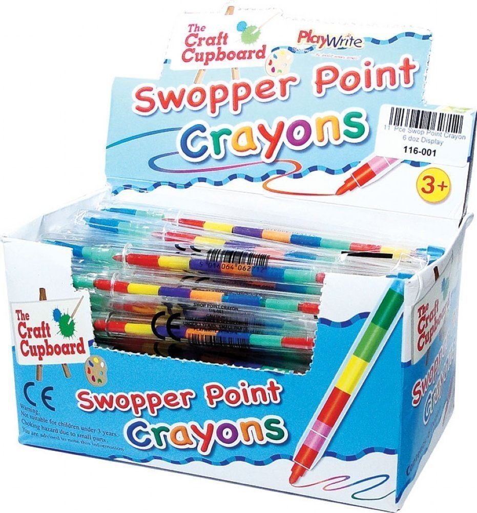 Playwrite 12 x Swop Point Crayons
