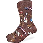 Good Luck Sock Men's Music Socks, Adult