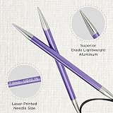 KnitPro Zing Fixed Circular Needles 24 inch 60 cm Size 7.00mm view 2