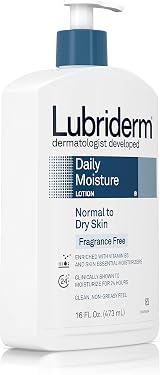 Lubriderm Daily Moisture Lotion All Skin Types Fragrance Free 473 ml view 3