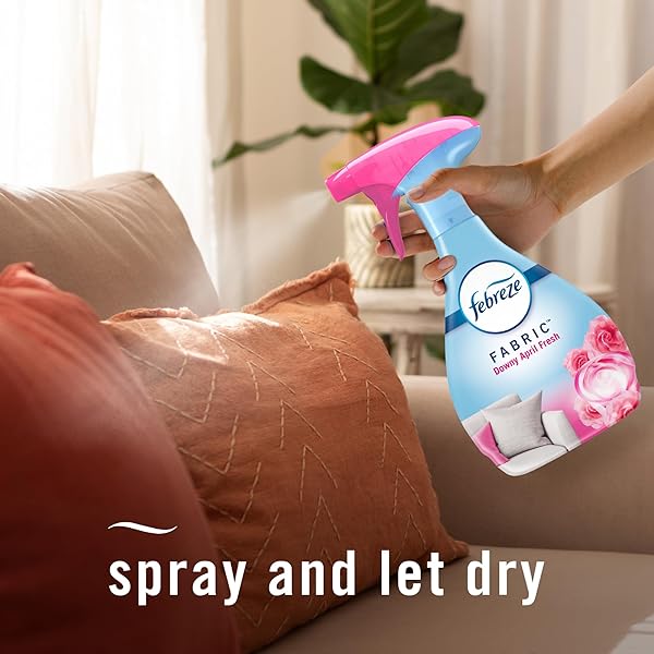 FEBREZE ODOR-FIGHTING FABRIC REFRESHER, DOWNY APRIL FRESH, 16.9 FL OZ, PACK OF 2