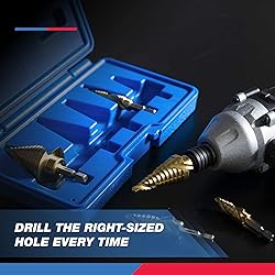 NEIKO 10174A Quick Change Spiral Grooved Step Drill