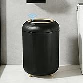 URALFA Automatic Trash Can Bathroom, 3 Gallon Motion Sensor Trash Can with Lid, Soft Close, Removable Legs, Touchless Trash B