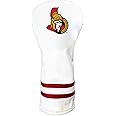 Team Golf NHL White Vintage Fairway Golf Club Headcover, Form Fitting Design, Retro Design & Superb Quality