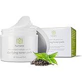 Humane Clarifying Toner Pads for Face - 2% BHA Liquid Salicylic Acid - Pore Minimizer and Facial Exfoliator - Gentle for All Skin Types - Removes Excess Oil, Dead Skin Cells, and Grime - 4 Ounce