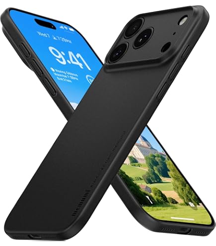 Amazon.com: memumi Ultra Thin Case for iPhone 17 Pro Max 0.3 mm