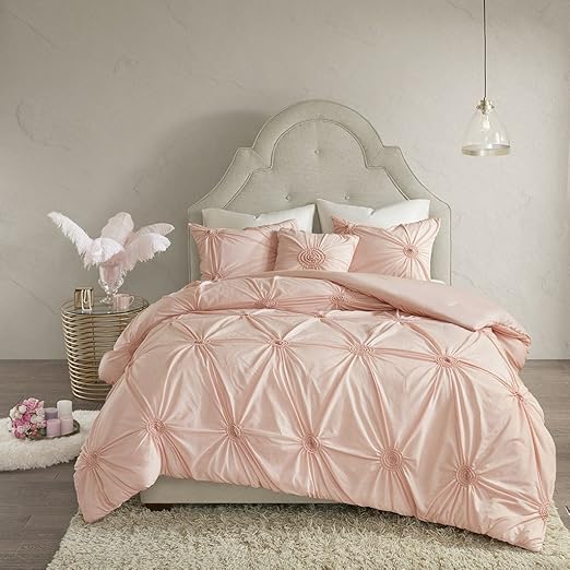 Amazon Com Madison Park Leila Comforter Reversible Solid 100