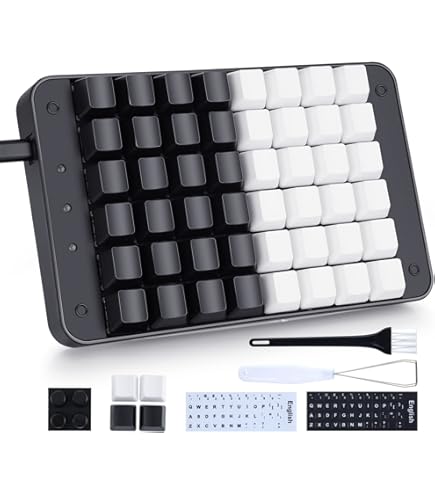 Amazon.com: Koolertron One Handed Mechanical Gaming Keyboard with