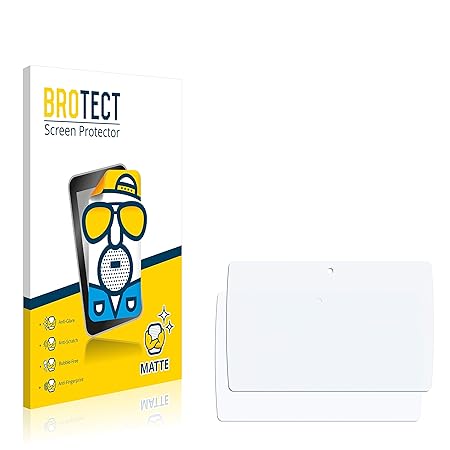 BROTECT Schutzfolie Matt für Clementoni Clempad 6.0 Plus 12241 (2016) [2er Pack] - Anti-Reflex