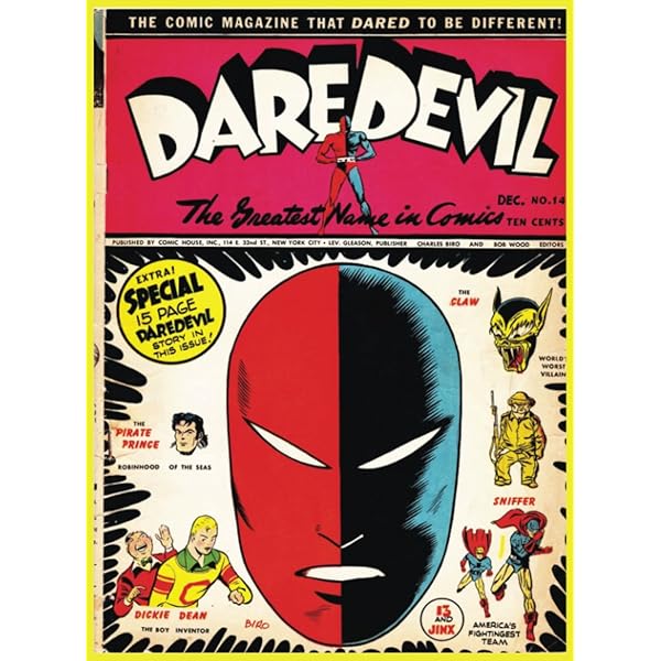 Daredevil (Golden Age) #5: Vintage Superhero Comic Book