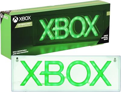 Paladone Xbox Logo LED Neon Light Officially Licensed Green