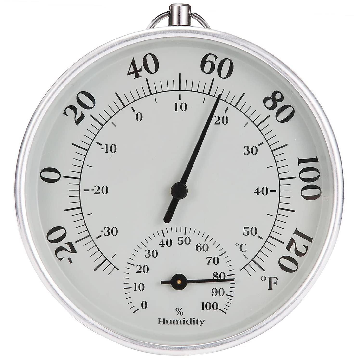 Photo 1 of Indoor Outdoor Thermometer Wireless - Room Outdoor Thermometer Decorative, Thermometer and Humidity Gauge, Wall Thermometer Indoor for Home, Patio, Garden Decoration