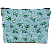 Sea Turtle Makeup Bag Sea Turtle Gifts Travel Accessories Bag Turtle Stuff Mothers Day Christmas Birthday Gift Ideas for Women Animal Lovers Grandma Teen Girls Girlfriend Friendship Appreciate Gift