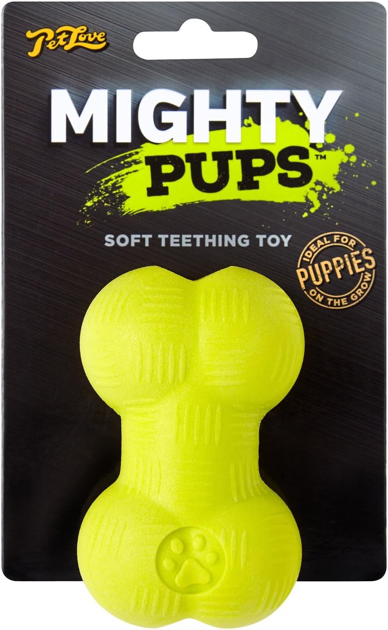 PetLove Mighty Pups Foam Ball (Small) | Teething Toy & Treat Dispenser