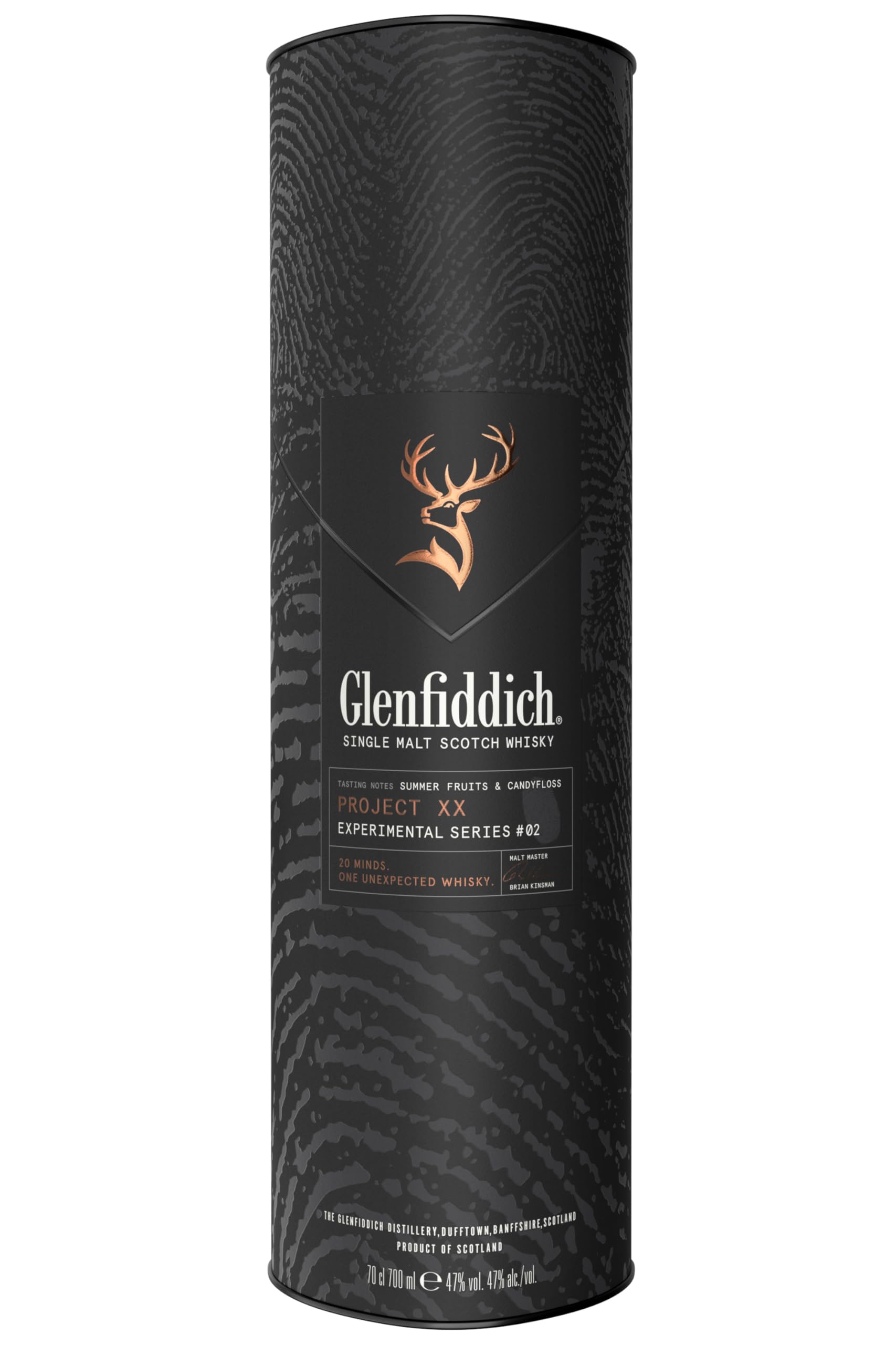Glenfiddich Single Malt Scotch Whisky Experimental Series Project XX mit Geschenkverpackung, 70cl - limitierte Premium-Auflage 2