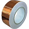 Copper Foil Tape with Conductive Adhesive (1inch X 12yards) - Slug Repellent, EMI Shielding, Stained Glass, Paper Circuits, Electrical Repairs - Extra Long Value Pack At A Great Price