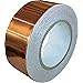 Copper Foil Tape with Conductive Adhesive (1inch X 12yards) - Slug Repellent, EMI Shielding, Stained Glass, Paper Circuits, Electrical Repairs - Extra Long Value Pack At A Great Price