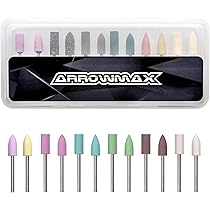 HARFINGTON 50pcs Sanding Drums 1/2 Inch Mini Sanding Sleeves 400 Grit