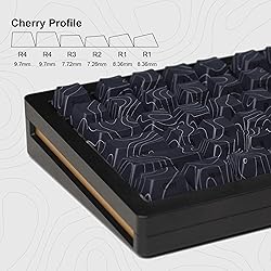 dagaladoo PBT keycaps Set,Black keycaps 60 75