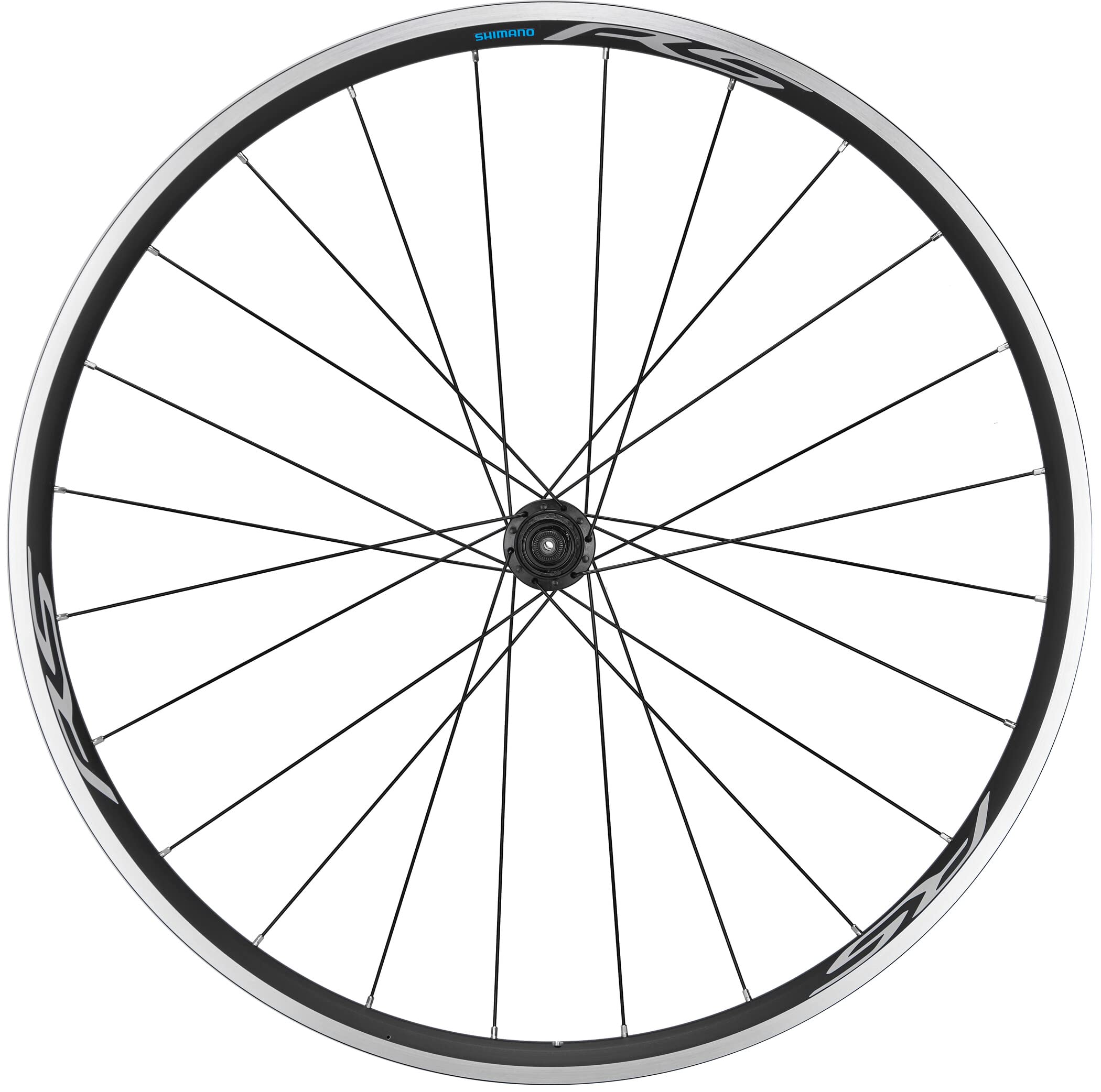 Shimano Wheels WH-RS100 clincher wheel, 9/10/11-speed, 130 mm Q/R axle, rear, black