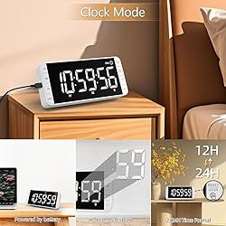 MeesMeek 7.8'' Extra Large LED Kitchen Timer: 99H