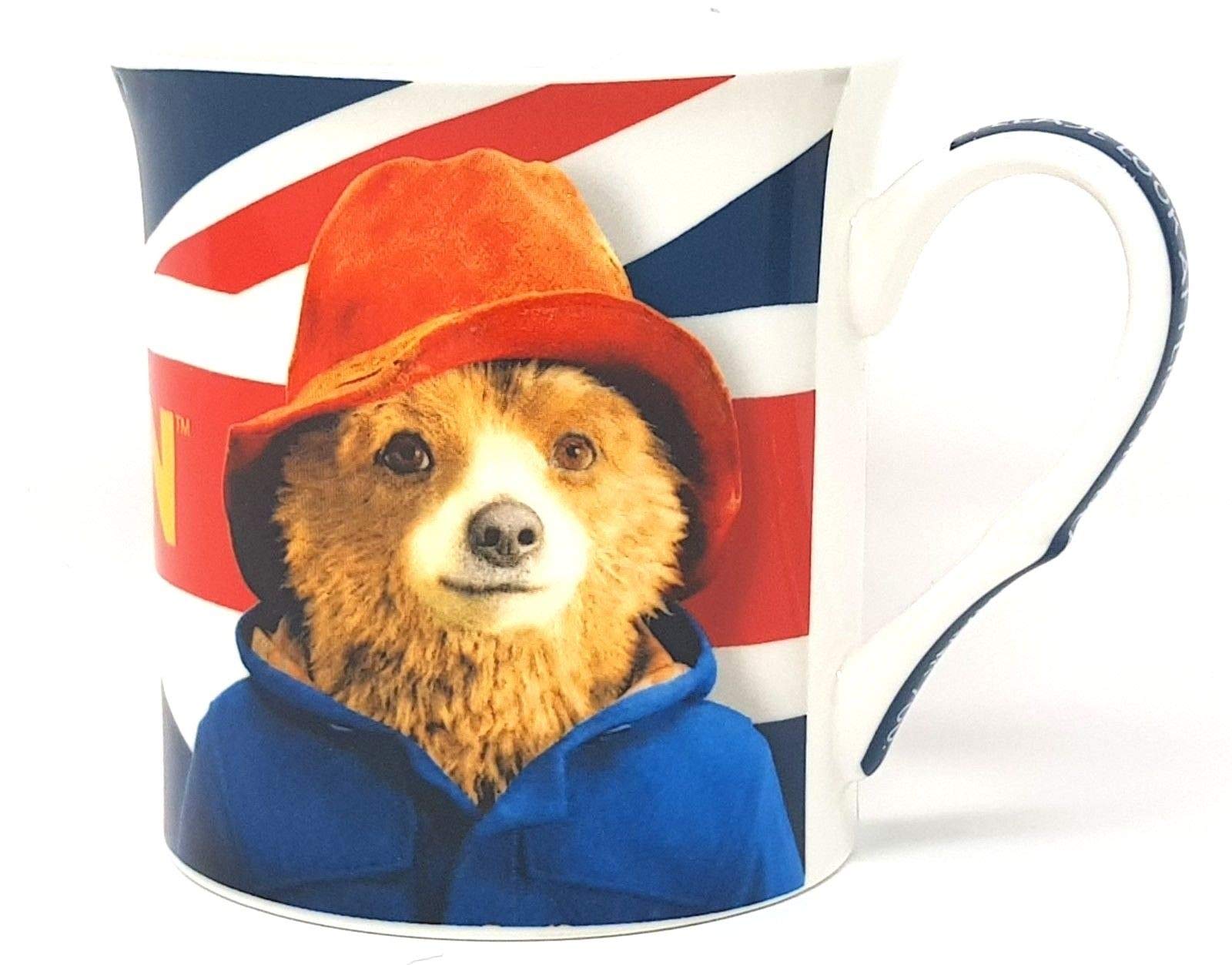 Paddington Bear Mug Official Licensed Merchandise from the Movie Multicoloured Cup with Union Jack Flag Design Gift for Tea & Sandwich Lovers