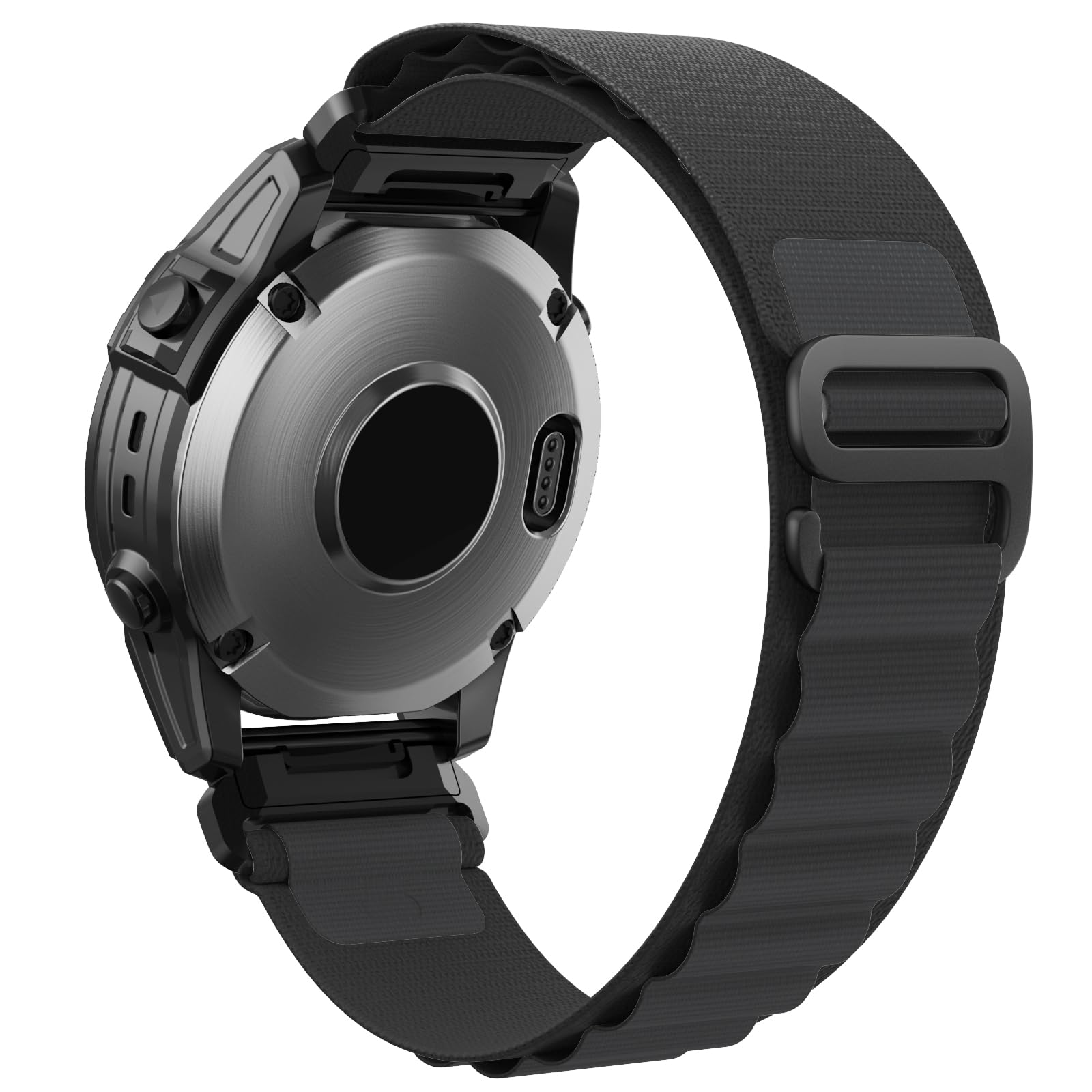 Photo 1 of EKINGEEK For Garmin Fenix 7X/8 51mm, Epix Pro (51mm), Fenix 6X /5X, Instinct 2X, 26mm Nylon Watch Band for Quickfit 26, Strap for Enduro 2 Replacement Band for Garmin Watch Bands