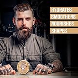 Viking Revolution Beard Balm Natural Argan Jojoba Oils Cedar & Pine 57 g view 2