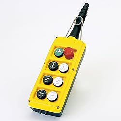 ASI PLB08-E 8 Button Crane Pendant Station, Double
